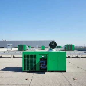 Industrial Rooftop Packaged Unit, Heavy Duty Central AC with Heat Recovery for Clean Room & Factory