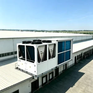 Integrated Rooftop Packaged HVAC Unit All-in-One AHU & Cooling High Efficiency Industrial Air Conditioner for Large Spaces