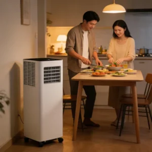 Intelligent Control Compact Portable Air Conditioners Streamlined Design