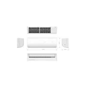 Inverter 9000 Btu 220V 60Hz R410 Cooling Only Wall Mounted Split Air Conditioner for South America