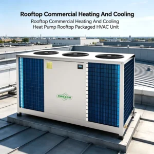 Inverter Central Cooling Heating Unit Warehouse Industrial Climate Control Heater -10°C