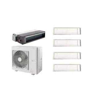 Inverter Cooling Heating 60000 BTU High Power Split Duct Type Air Conditioner for Household RV Use 3 Year Warranty