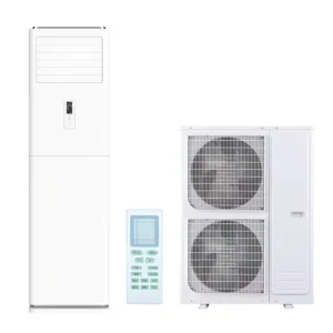 Inverter Floor Standing AC 2HP 3HP 5HP 18000 24000 BTU 220 240V 50Hz Cooling Heating Cabinet Air Conditioner