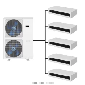 Inverter Multi Split With Central Split Aire Acondicionado Management System and Low Emissions Split Air Conditioners
