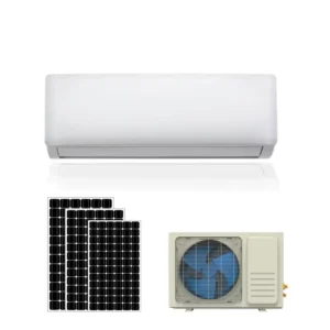 Inverter Solar Split AC DC Dual Power Eco Friendly Air Conditioner Pump High Cooling Efficiency 9000Btu 24000Btu Motor Engine