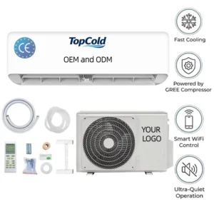 Inverter Split AC 220V 50 60HZ 9000 24000BTU Wall Mounted Air Conditioner with Compressor