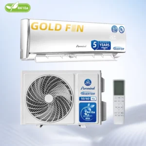 Inverter Split Wall Mounted AC with R410a for Household & Hotel Use Energy-Saving Ductless Cooling & Heating System with WiFi