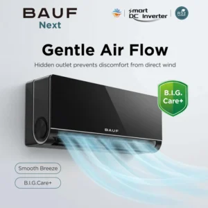 Inverter Split Wall Mounted Air Conditioner 9000 Btu R32 Heating & Cooling A++ Energy Efficiency Household Use