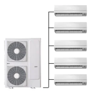 Inverter Type 24000 36000 48000 BTU Multi 21SEER Quad 3 4 5 Zone Wall Mount Cassette Mini Split VRF Air Conditioner