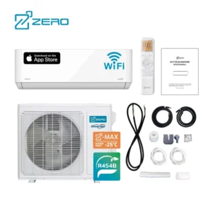 Inverter Ultra Quiet Operation R454B Mini Split Air Conditioner Smart App Control Energy Saving Explosion Proof Fire-proof