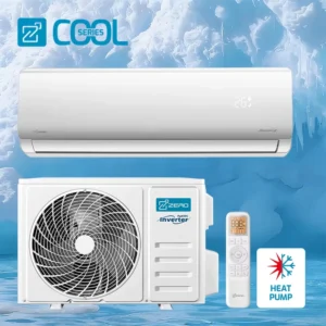 Library Quiet Ultra Efficient Wall Mini Split Inverter AC in 12K 18K BTU A++ Energy Saving Cooling and Heating for Hotels
