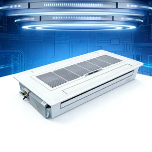 Low Noise 1 Way Cassette Fan Coil Unit With DC Motor for Library Ceiling Installation Single Directional Cassette Fan Coil Unit