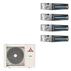 MITSUBISHI HEAVY Haier R 410A DC Household Commercial Multi Split Mini VRF Central Air Conditioning Ducted Split type Concealed