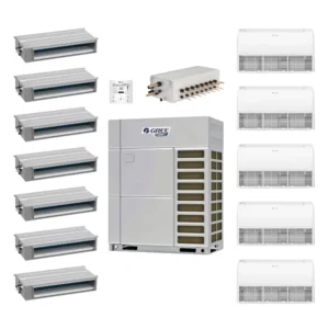 Manufacturer Factory Price Multi Split GMV6 Vrv VRF Central Air Conditioning 380V 18HP 50KW VRF Air Conditioner