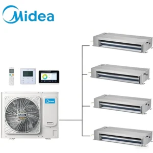 Midea 9600btu Smart Comfort Duct Type Multi Function AC Inverter VRF System Central VRF Air Conditioning with R410A Refrigerant