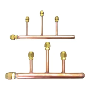 Midea DXFQT3 02 Copper Branch Headers Fittings for Reliable HVAC and Refrigeration Systems