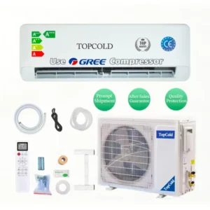 Mini Split AC Unit 9000 12000 18000 24000 BTU High Efficiency Inverter Air Conditioner for Residential Use