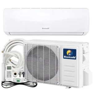 Mini Split Air Conditioners 24000 Btu R32 Inverter Heat Pump Wall Mounted Heating Cooling Large Space