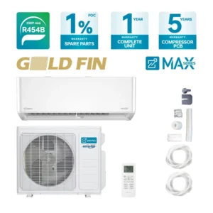 Mini Split Heating and Cooling 12000 BTU 110V Mini Split Air Conditioner System Inverter R32 Energy Efficient Smart WiFi