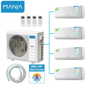 Mini Split air Conditioner One Outdoor air Conditioner with Four Indoor Split Ac Heat and Cool Inverter Mini Ac air Conditioner
