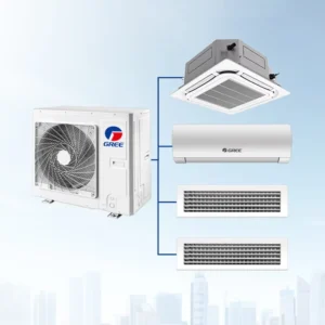 Mini VRF Multi Split AC System Ducted Ceiling Cassette Units Full DC Inverter R410A Energy-Saving for Hotel Outdoor