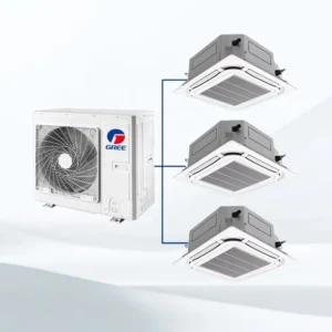 Mini VRF Multi Split AC System with Ceiling Cassette Units Full DC Inverter for Efficient Home Office Cooling Heating