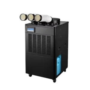 Mobile Air Cooler Portable Water Cooler Fan Industrial Air Conditioners with 25L Water Tank for Factory Greenhouse Farm