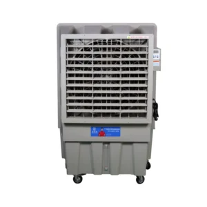 Movable Floor Standing Evaporative Air Cooler Restaurant 3-Speed Quiet Cooling with Core Pump Motor