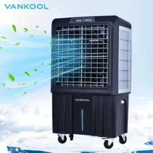 Multi 9000cmh Airflow Evaporative Cooling System Air Conditioner Black