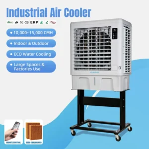 Multi Function Outdoor Air Cooler 15000m3/h Green Mobile Evaporative Air Coolers for Indoor and Outdoor