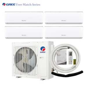 Multi Split AC Air Conditioner R32 18000Btu to 48000Btu Cassette Duct Indoor Unit Central Smart Air Conditioning