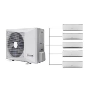 Multi Split T1 T3 Tropical Condition VRF System Apartment Villa School Wall mounted Split Inverter Air Conditioner