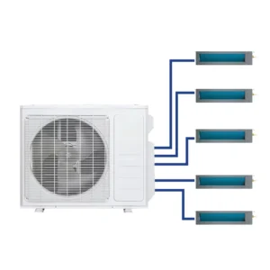 Multi Unit Split Air Conditioners Inverter 5 Zone Variable Speed Drive Smart Air Conditioner