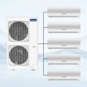 Multi Zone Mini Split Air Conditioner DC Inverter VRV VRF Central Air Conditioners Cassette Duct Ceiling Mount FCU Wifi