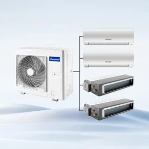 Multi Zone Split Type 3 4 5 Ton HP Air Conditioning Heat Pump Inverter Mini VRF Central AC System Air Conditioner Wifi