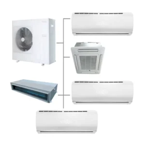 Multi Zone Split Type 3 4 5 Ton HP Conditioning Mini VRF Central AC System Unit 24000 36000 48000Btu Air Conditioner