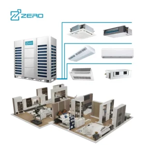 Multi Zone Split Type 3 4 5 Ton HP Conditioning VRF Central AC System Unit 24000 36000 48000Btu Air Conditioner