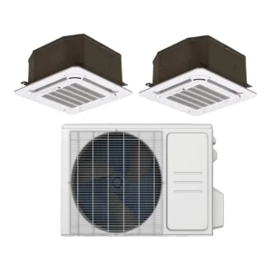 Multi Zone System Cassette Ceiling Air Conditioner Inverter Multi Split Free Match Type Cassette Air Conditioner