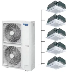 Multi Zone VRF Wall Mounted Split Cassette Duct Heating Cooling 18000btu AC DC Air Conditioner