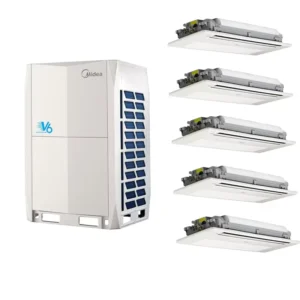 Multi Zone Wall Mounted VRF Duct Ceiling Cassette 36000BTU Air Cooling Central AHU R410A 60000BTU Air Conditioner
