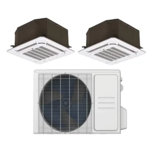 Commercial Air Conditioner One to Multi System Cassette Air Conditioning Inverter Multi Split Cassette Type AC