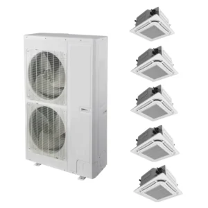 Multisplit Ceiling Cassette Air Conditioner Heat Pump Split System Ceiling Cassette IDU for VRF System