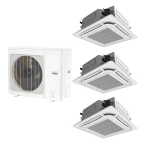 Multisplit Heating and Cooling Inverter Ceiling Type Air Conditioner VRF 3 Zones Multi Split Aire Acondicionados