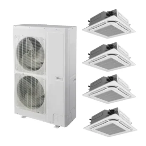 Multisplit Heating and Cooling Inverter Ceiling Type Air Conditioner VRF 4 Zones Multi Split Aire Acondicionados