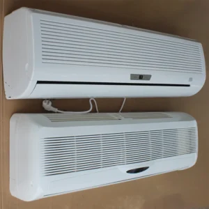Mute Top COP EER 18000BTU 8kw House Heating 80m2 Area Cooling 6kw Air Chilling 1020m3 h Volume HVAC Wall Split Fan Coil