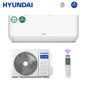 New 30s Rapid Cooling 60s Heating R410a 12000 Btu Split Type Air Conditioning with Remote Control for Hotel Use