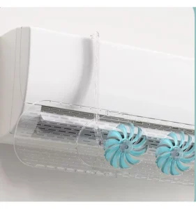 New Style Manual AC Air Conditioner Windshield Fan Blades Universal Installation Free Wall Mounted Free Retractable Made Plastic