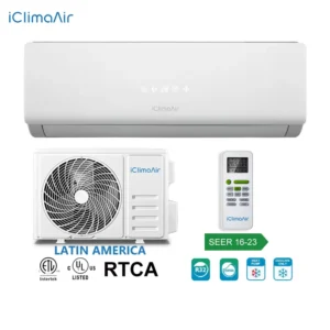 OEM 16 SEER Variable Frequency 2 TON 24000 Btu Wall Mounted Split Air Conditioner 220V 60Hz Inverter Household Hotel