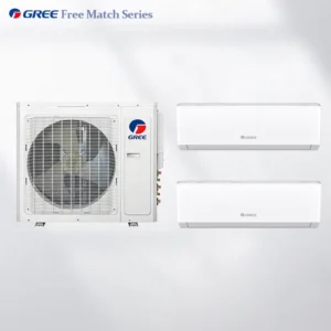 OEM 18000btu 2hp 1.5ton Split System Multi Zone Air Conditioner Units Designer Split AC Indoor Smart Air Conditioner