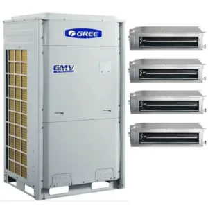 OEM 3zone 36000Btu Mini Wall Mounted Split Inverter AC System Unit VRF Air Conditioner AC